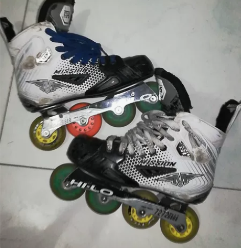 陆地冰球鞋mission，米森轮滑球鞋，3...