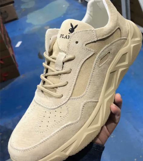 花花公子正品,男士真皮板鞋透气防滑运动鞋,...