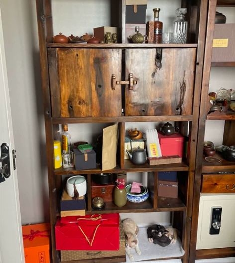 船木博古架，30厘米2米1米，苏家屯孔雀城...