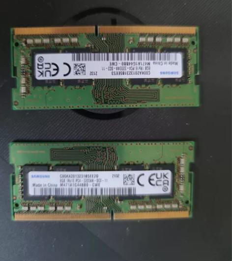 戴尔g15 5511拆机内存 三星ddr4...