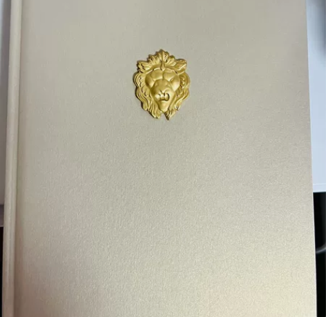 香奈儿专柜 金狮子头笔记本 包装齐全 专柜...