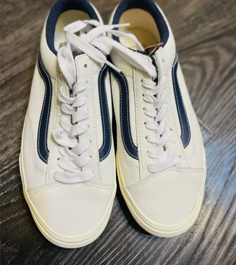 Vans范斯白蓝某书热门男鞋女鞋板鞋 闷包...