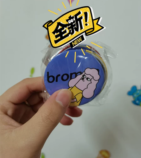 不莱玫徽章四件套 全新未拆封 买包的时候送...