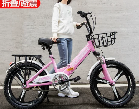 永久儿童折叠自行车男女孩6-8岁12小学生...