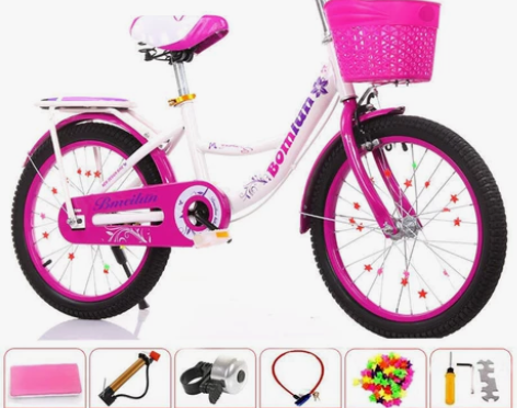 儿童自行车女孩8-11-12-10-15岁...