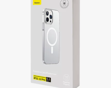 晶透明超薄磁吸保护壳magsafe充电保护...