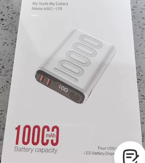 充电宝 10000毫安,全新未拆封 感兴趣...