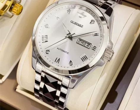 瑞士欧品客手表男士机械表全自动夜光防水高档...