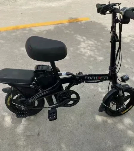 思帝诺电动自行车折叠电瓶车男女锂电小型迷你...