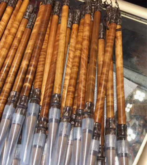 小叶桢楠枯木料，精品毛笔再现、送礼佳品、尺...