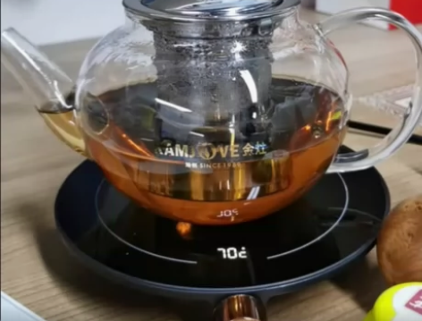 加热杯垫恒温80度保温暖暖杯家用加热水杯子...