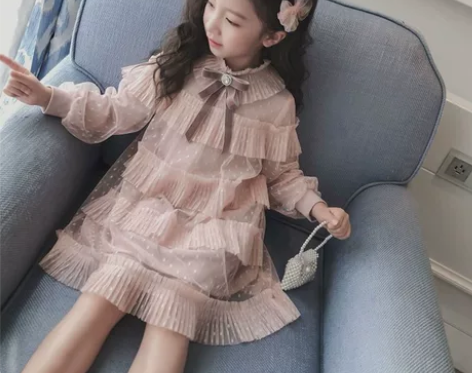 童装 女童 女大童 公主风 女裙 自家孩子...
