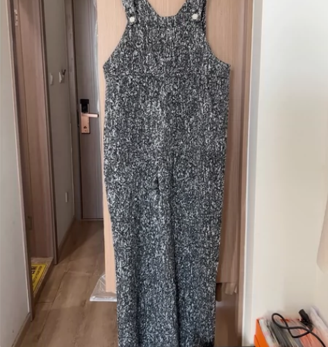 小香风连体裤 本人170 买回来没穿过 试...