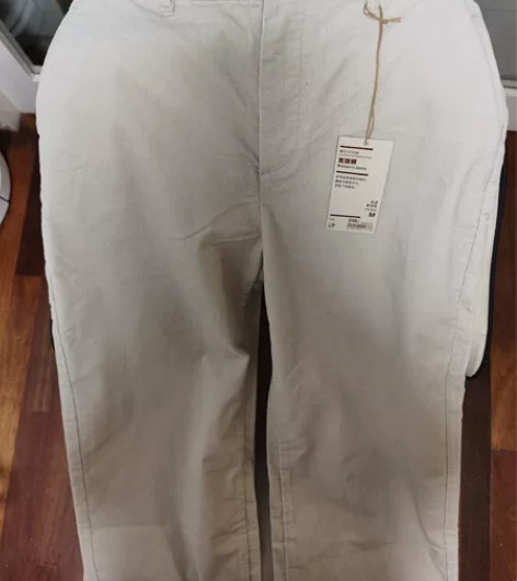 无印良品 MUJI 女式 弹力 灯芯绒 宽...