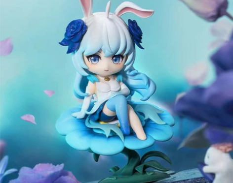 王者荣耀官方正版 花间舞公孙离Q版手办 全...