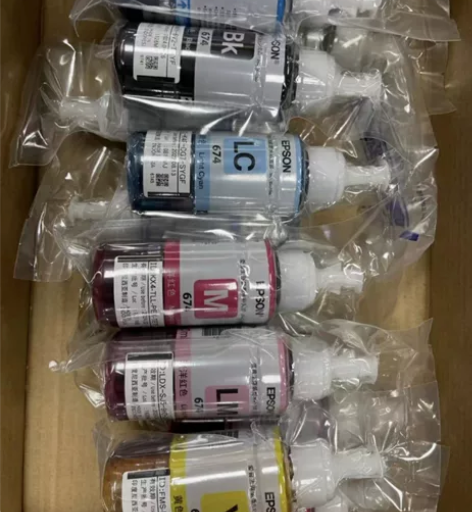 爱普生674拆机墨水,L805墨水6色连供...
