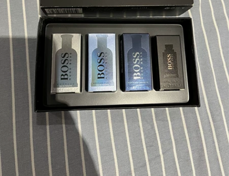 boss男士香水礼盒，4个5ml的小瓶，全...