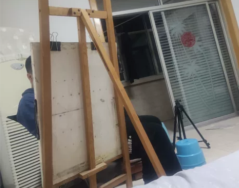 出木头画架 陕西宝鸡渭滨区（自提）不带画板...