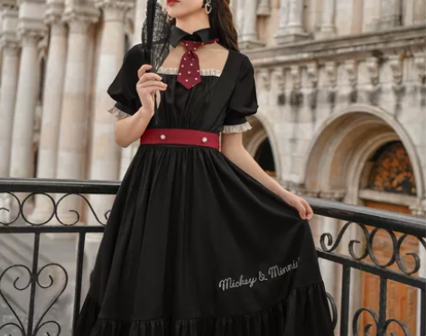 【全新未拆封】森女部落原创迪士尼授权黑色米...