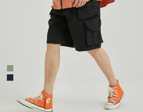 JackJones杰克琼斯秋男工装五分裤 ...