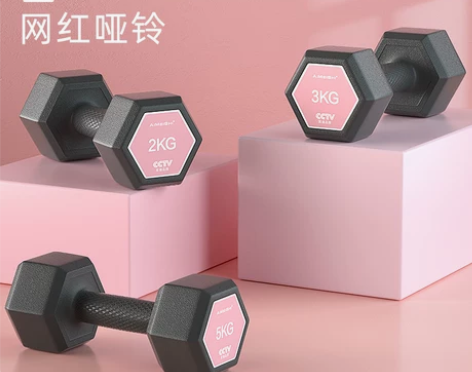 哑铃女士一对瘦手臂儿童家用健身器材2/3/...