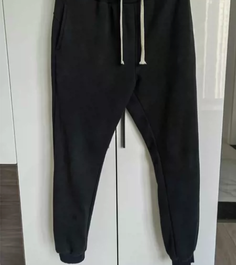 加绒加厚运动裤男修身小脚长裤收腿束口休闲保...