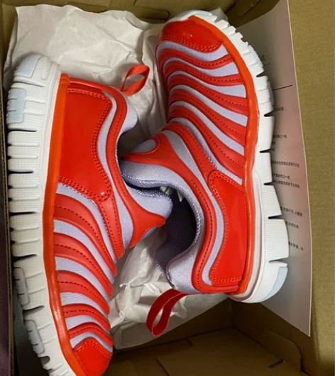 全新32码毛毛虫运动鞋，网易严选的，耐克生...