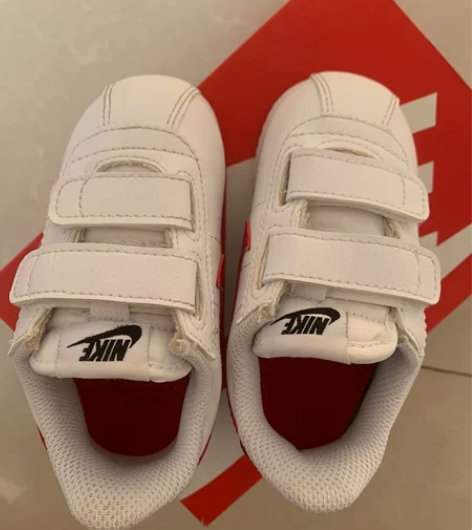 nike耐克儿童鞋阿甘鞋红标6c内长12c...