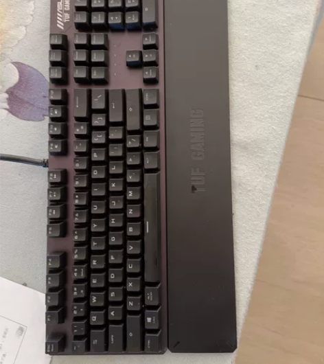 华硕TUF 飞行堡垒K3 机械键盘 有线键...