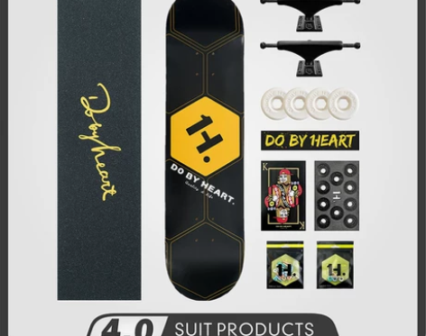 DBH滑板初学者青少年成人儿童男女生刷街四...