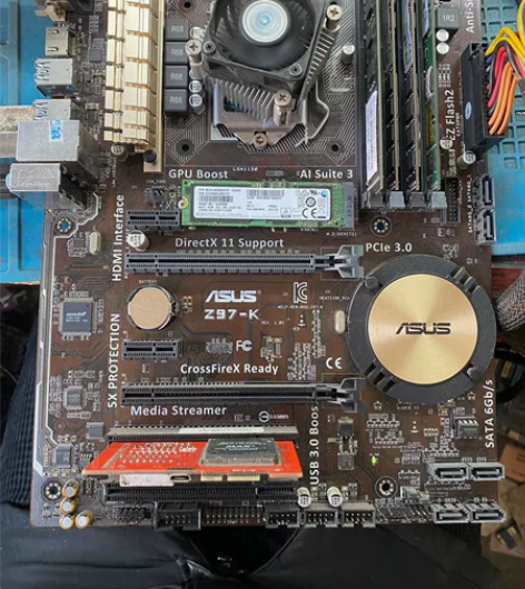 Z97-K主板 华硕Z97-K主板  拆机...