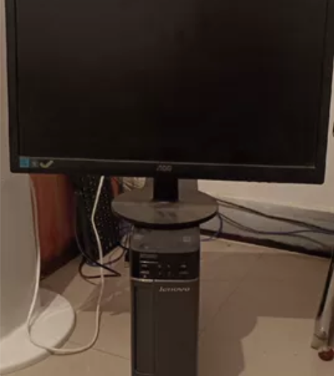 联想台式机一台,办公够用,不能打游戏,要的...