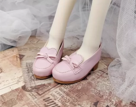 BJD3分娃娃鞋JK小皮鞋公主鞋三分平跟单...