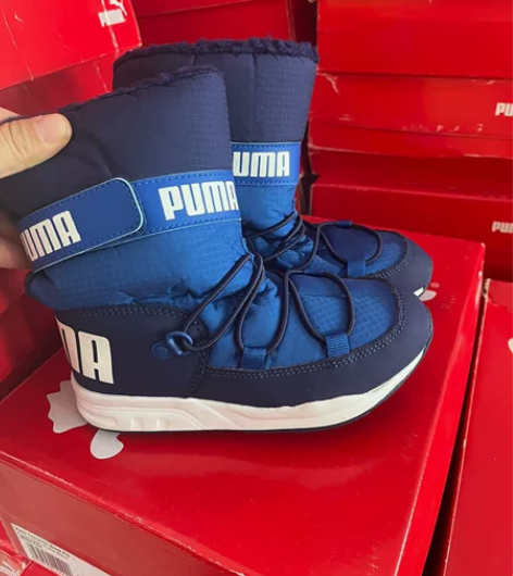 Puma/彪马正品新款儿童鞋保暖长筒靴 休...