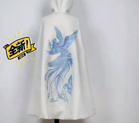 包邮出,茉胭原创汉服斗篷 重工刺绣,中长款...