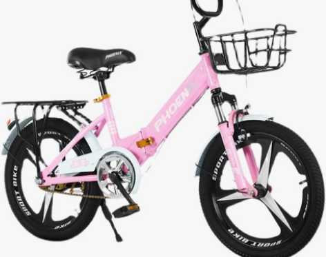 二手全新凤凰儿童折叠自行车男女孩6-8岁1...