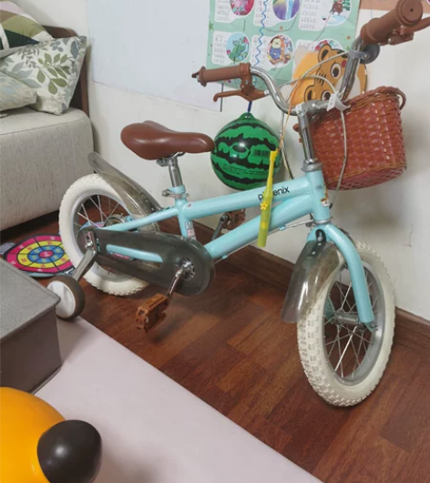 凤凰牌儿童自行车14寸男孩小孩宝宝单车,上...