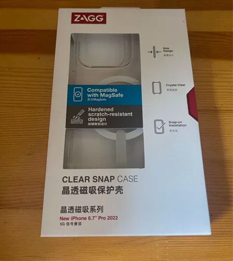 ZAGG苹果14peomax保护壳透明配件...