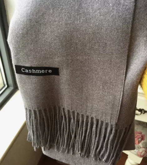 原单出口的高品质羊绒围巾，羊绒围巾，超级软...