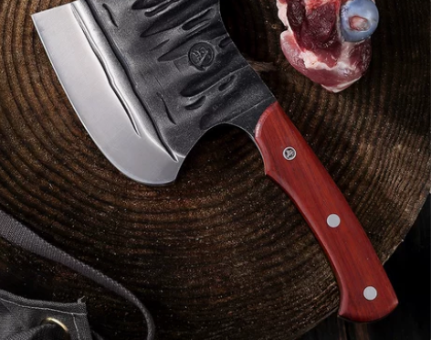 锋利强力-4斤重超厚真材实料砍骨大斧日本技...