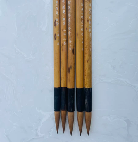 老毛笔 湖笔 上海工艺火炬牌 日本回流 8...