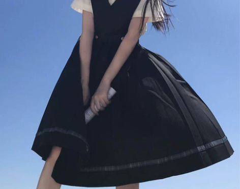 【青山】现货原创正统JK制服裙护奶裙优等生...