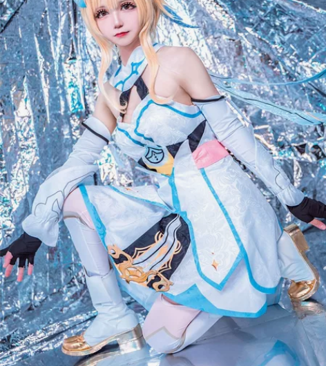 原神旅行者荧cos大全套 m码 大全套，毛...