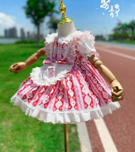 手作裙 记录 安静手作女仆围裙￥999