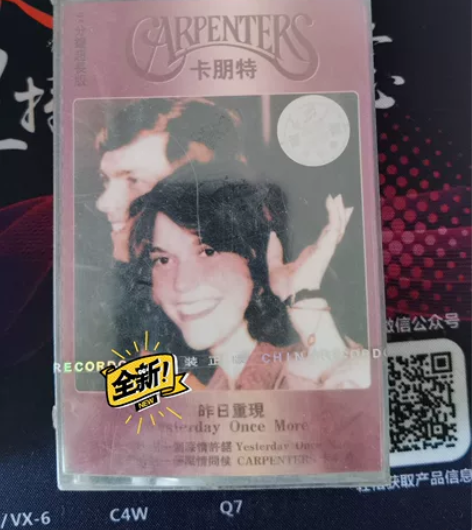 珍藏正版磁带，未拆封，卡朋特专辑和美国乡村...