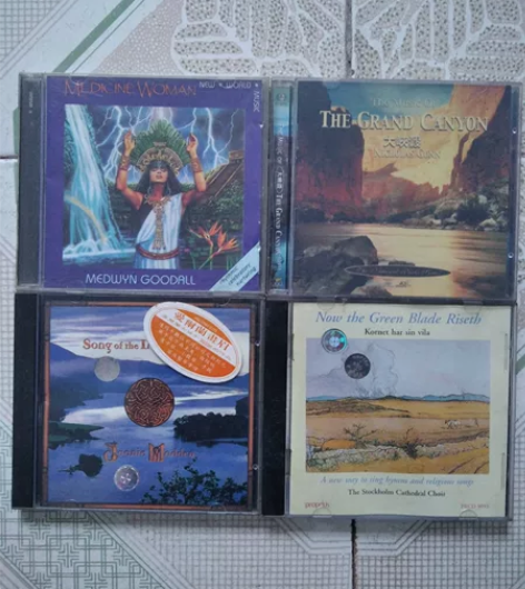 新世纪音乐。一张大峡谷,另一张大地之歌。都...