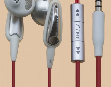 飞利浦重低音猪嘴式耳机安卓手机通用带咪调节...