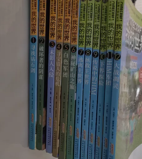正版我的世界小说全套12本,史蒂夫冒险系列...