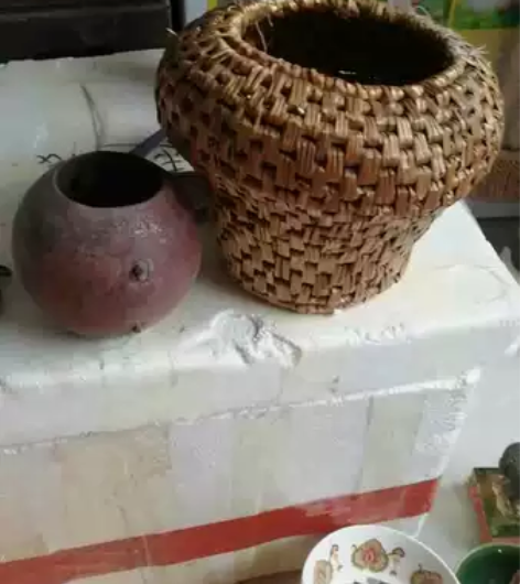 编织老罐 老的民俗旧物 六七十年代纯手工编...