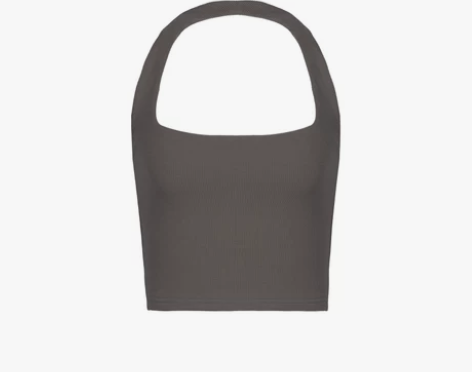 LEIYU绝美小吊带纯欲辣妹挂脖背心女夏外...